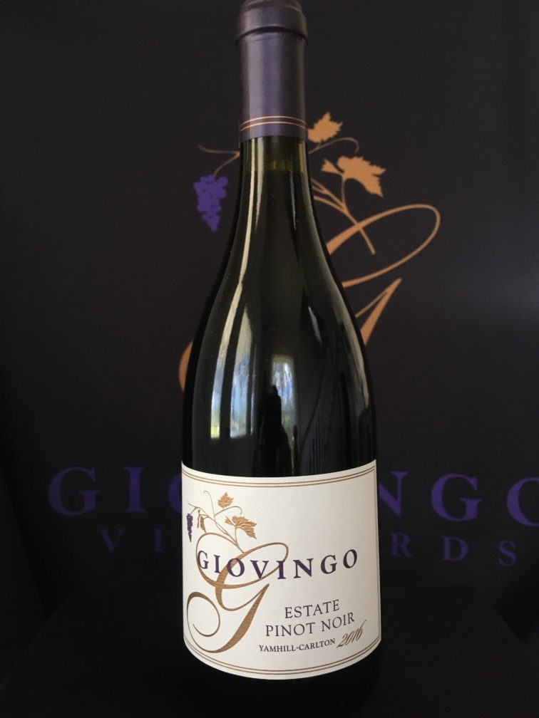 Giovingo Vineyards 2018 Estate Pinot Noir